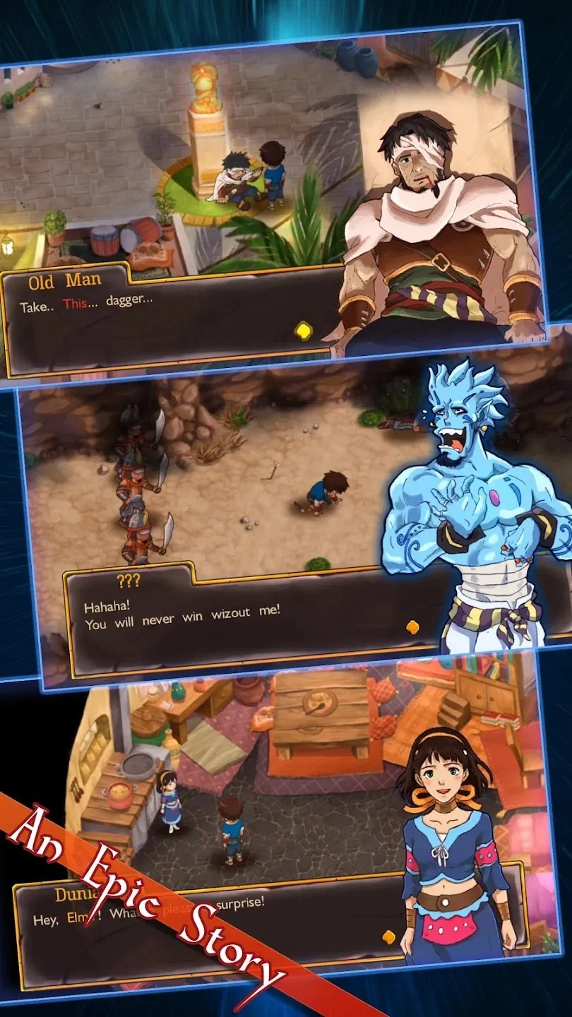 RPG Djinn Caster [мод: бесплатные покупки] Screenshot 4