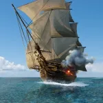 Взломанная Dragon Sails: Battleship War [мод: много денег] на Андроид
