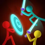 Скачать MOD Stickman Exile Hero [мод: много денег] на Андроид