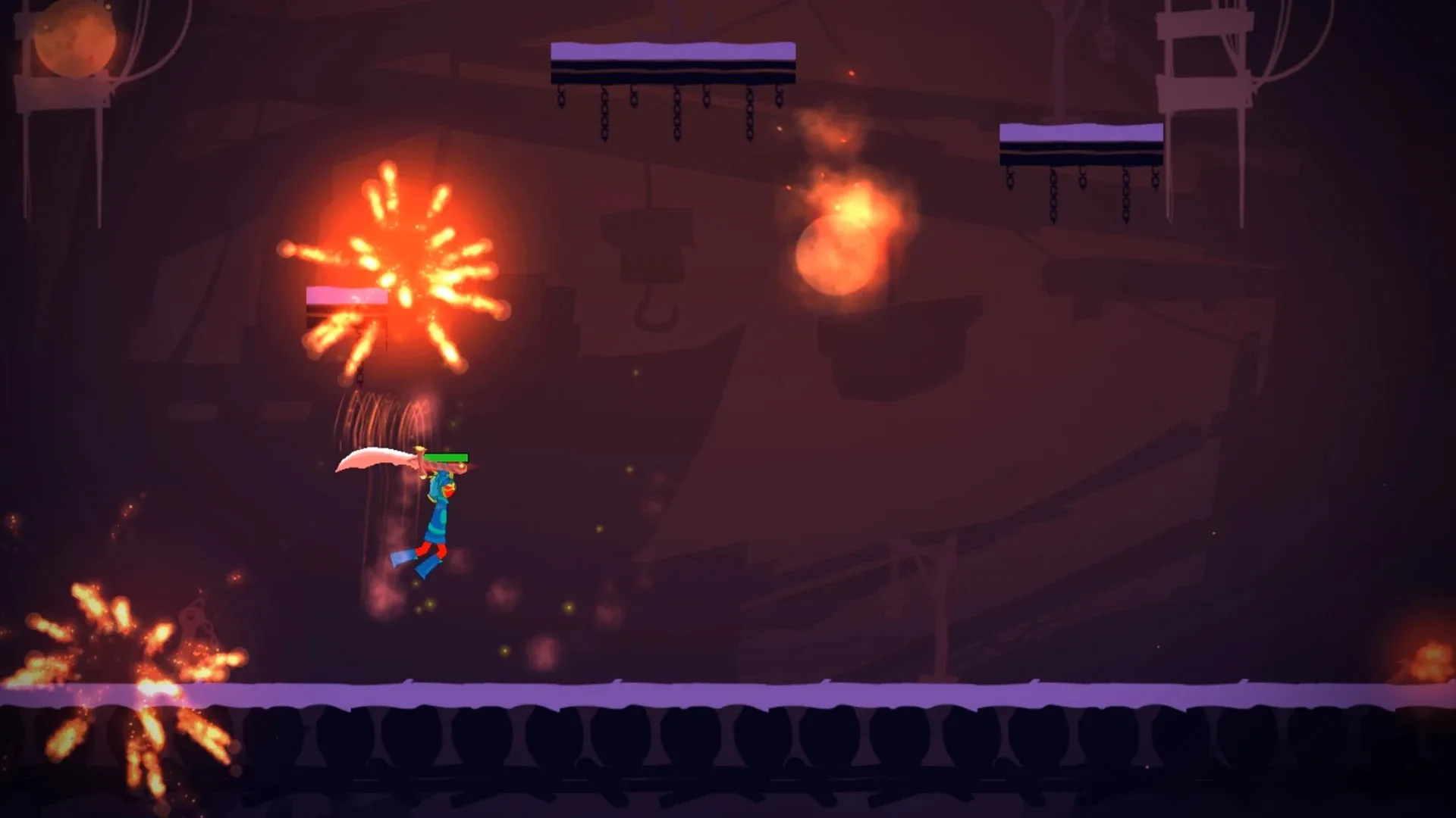 Stickman Exile Hero [мод: много денег] Screenshot 1