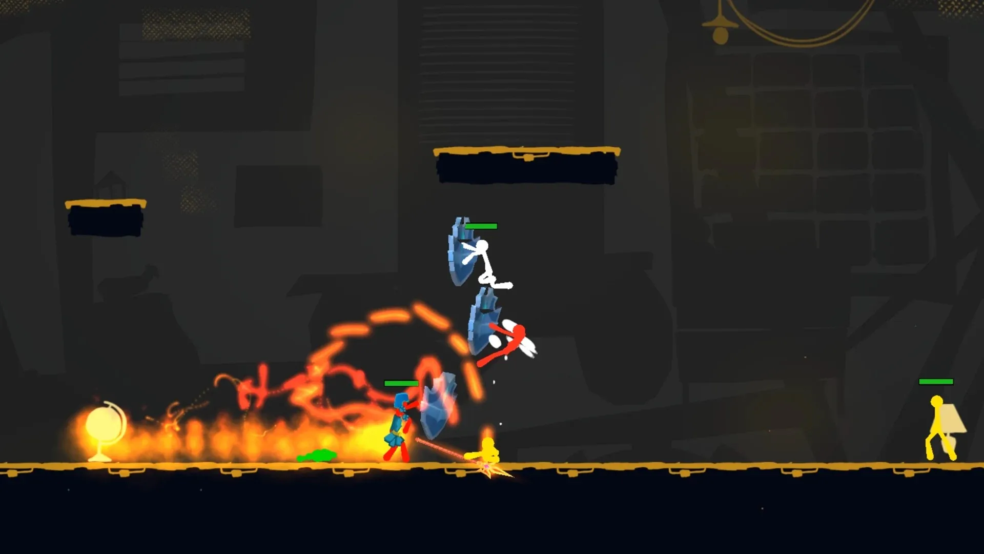 Stickman Exile Hero [мод: много денег] Screenshot 5