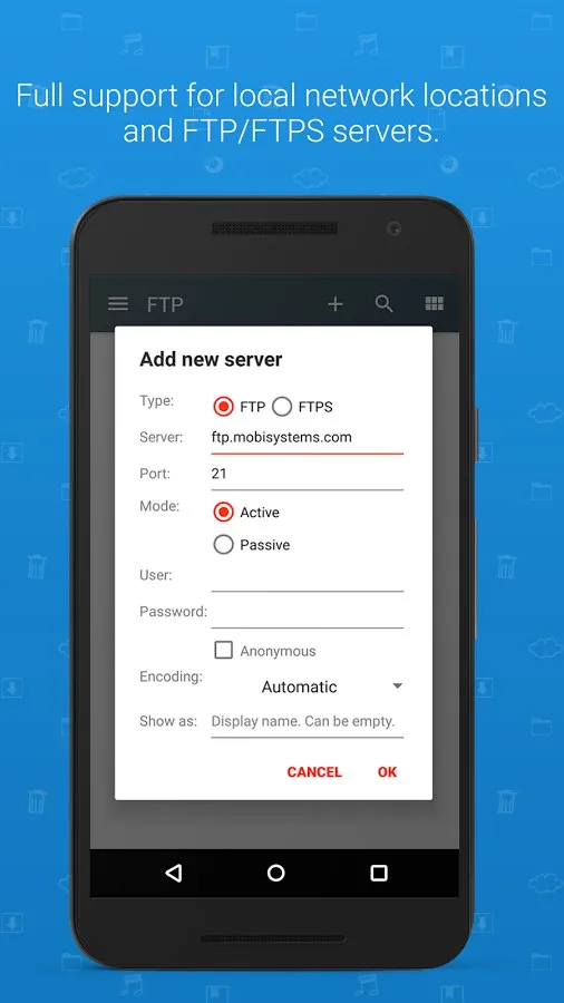 Менеджер File Commander Screenshot 4