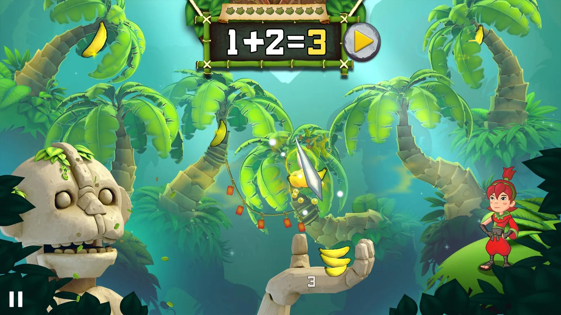 Fruit Ninja: Math Master v1.08.62 APK Мод (Полная версия) Screenshot 2