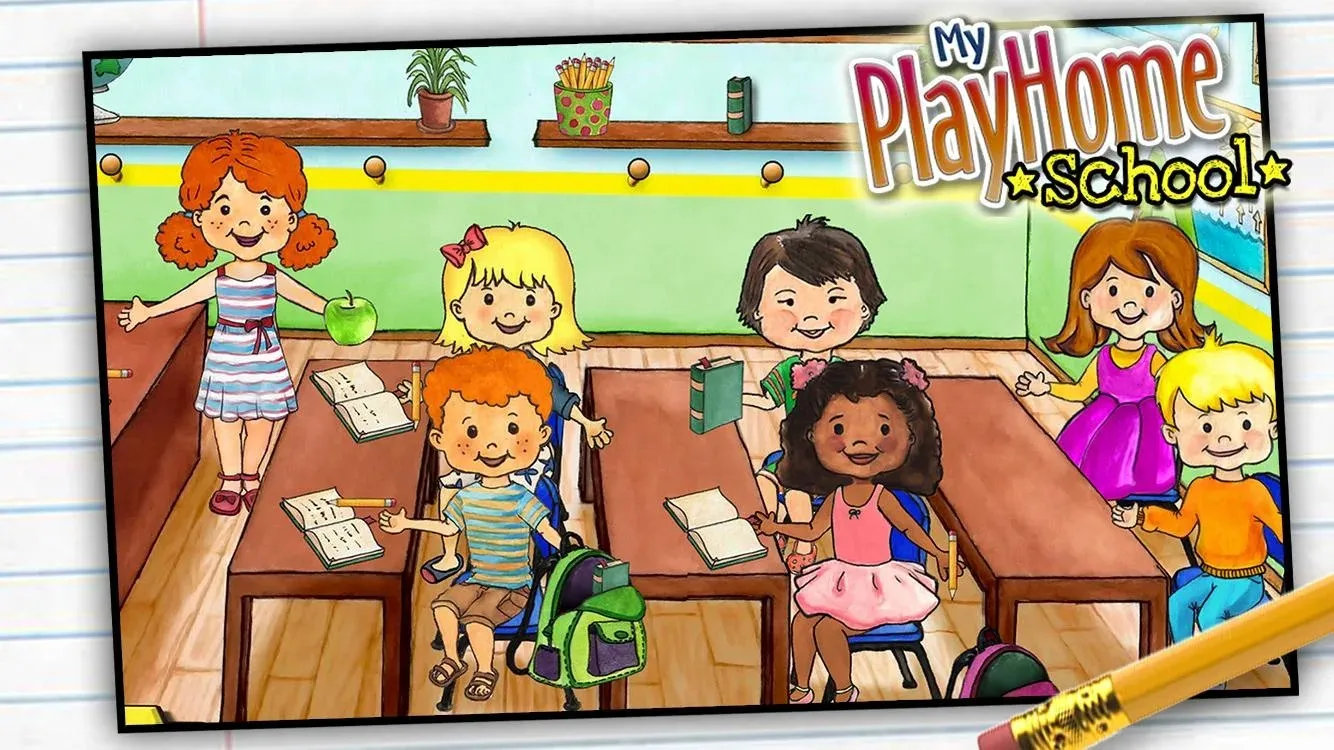 My PlayHome School [мод: много денег] Screenshot 2