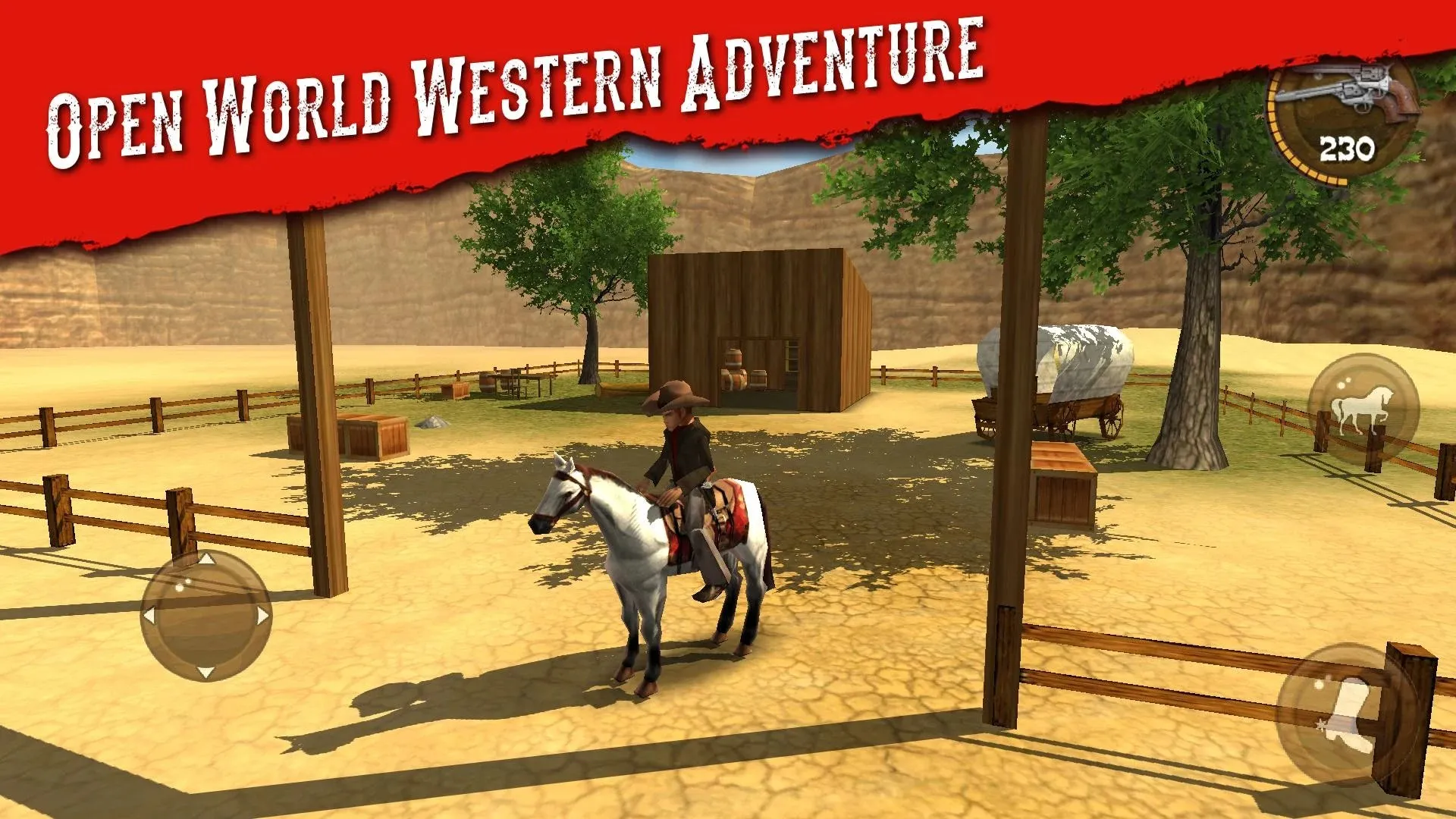 Guns and Spurs [мод: много денег] Screenshot 1