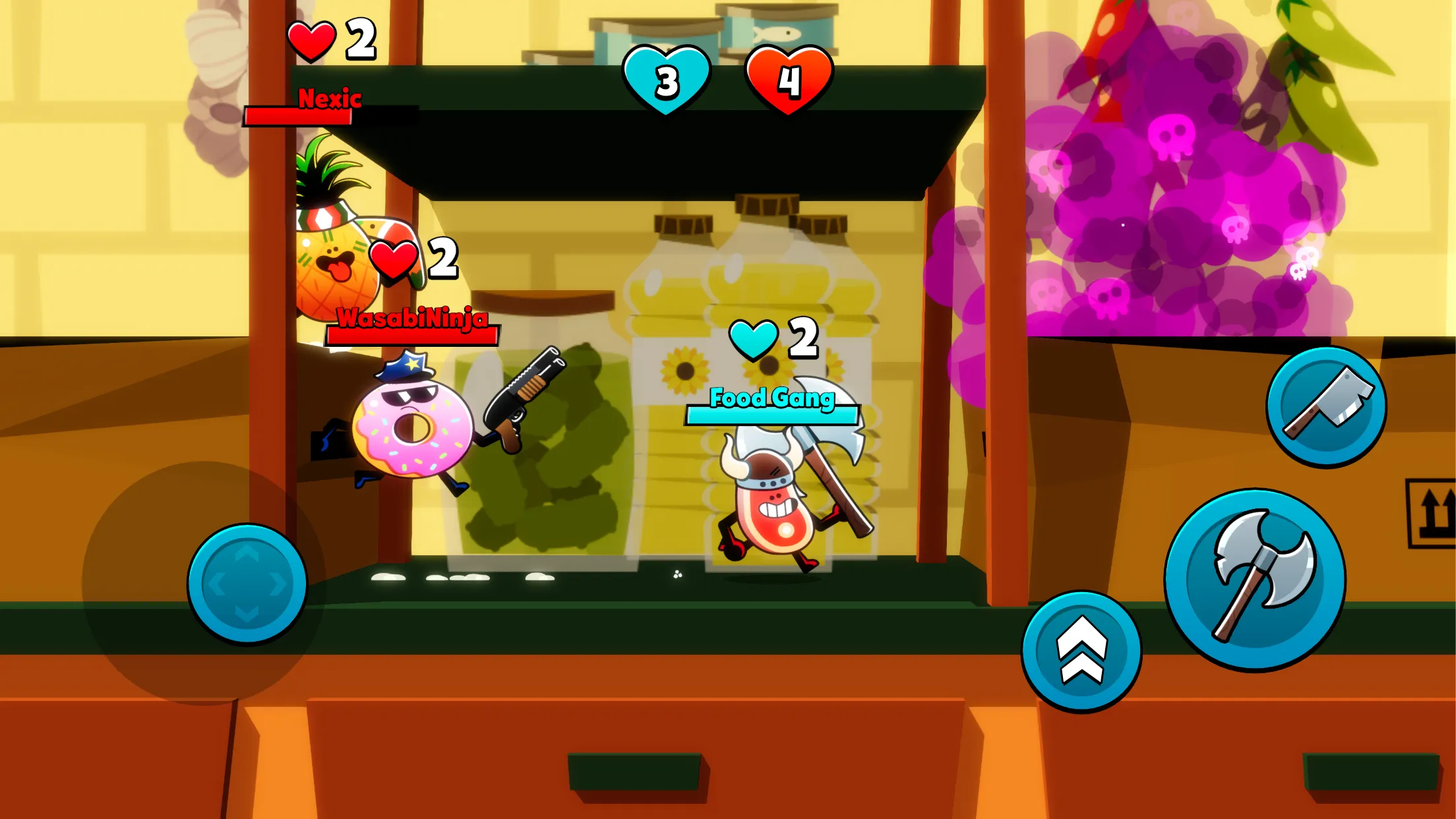 Банда Пищи (Food Gang) v2.0.4 APK Мод (Меню, Без кулдауна, VIP) Screenshot 3