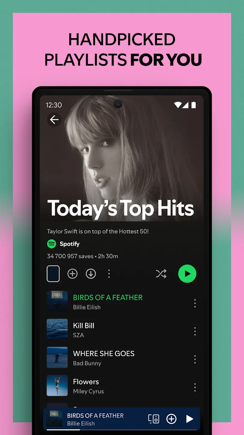 Spotify Premium v9.1.50.1906 APK Мод (Всё открыто, Final) Screenshot 3 Spotify Premium v9.1.50.1906 APK Мод (Всё открыто, Final) Screenshot 3