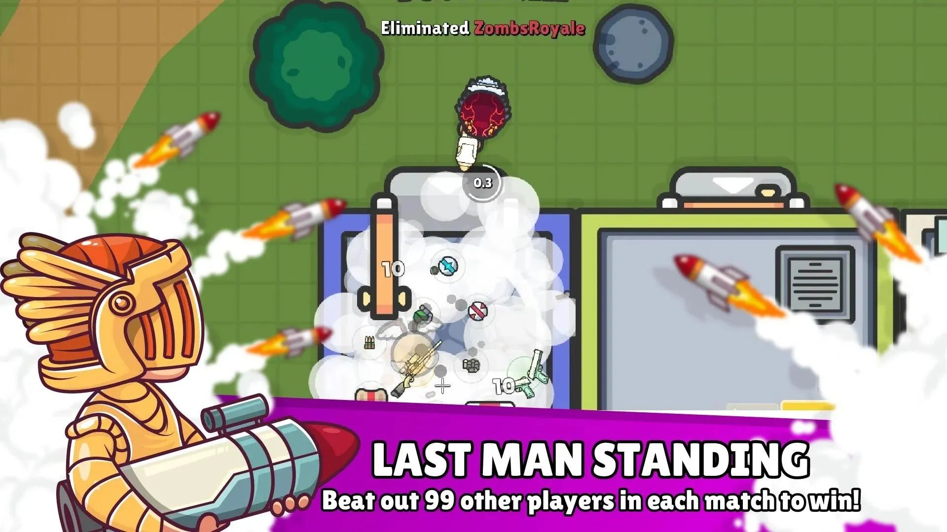 ZombsRoyale.io – 2D Battle Roy Screenshot 3 ZombsRoyale.io – 2D Battle Roy Screenshot 3
