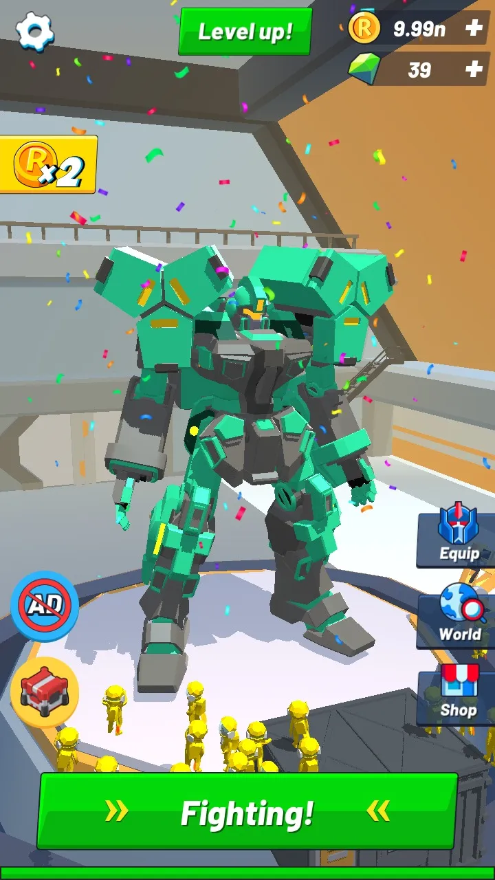 Idle Robot Inc - Idle, Tycoon [мод: много денег] Screenshot 2