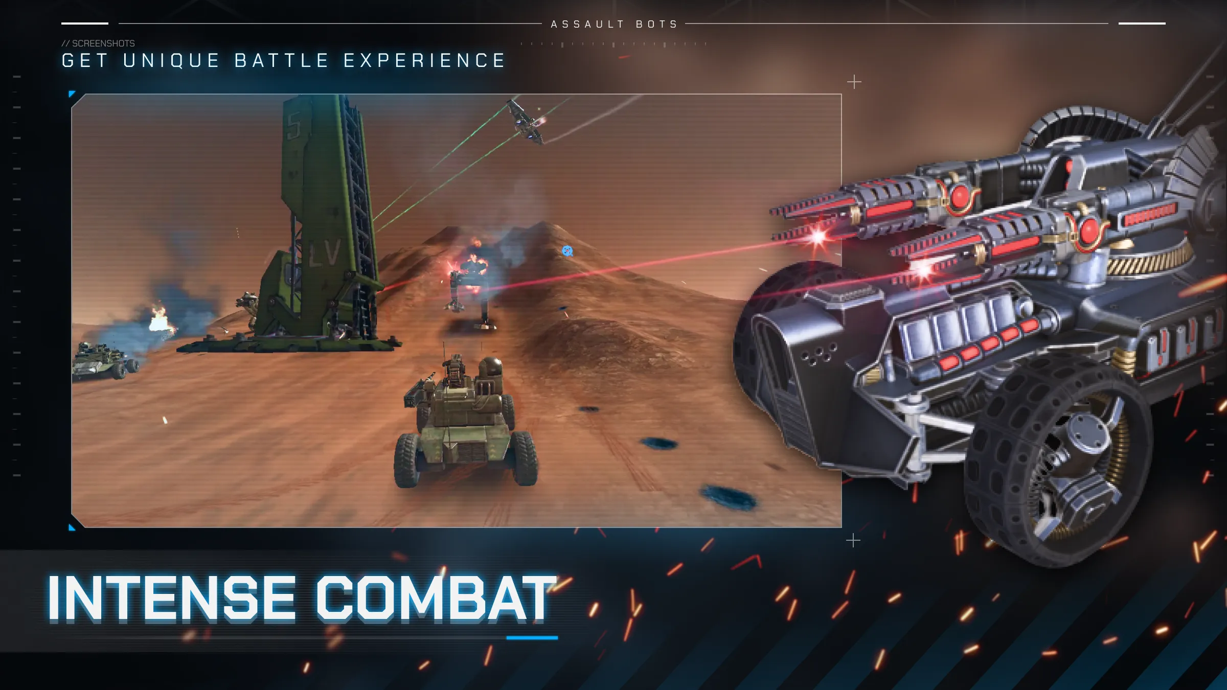 Assault Bots: Multiplayer v0.0.34 APK Мод (Всё открыто) Screenshot 4