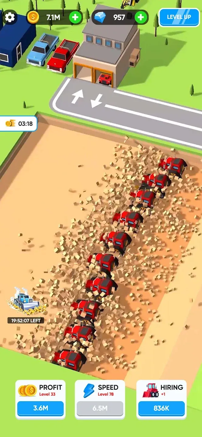 Dig Tycoon v3.3 APK Мод (Много денег) Screenshot 1
