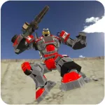 Скачать MOD Royal Robots Battleground [мод: всё открыто] на Андроид