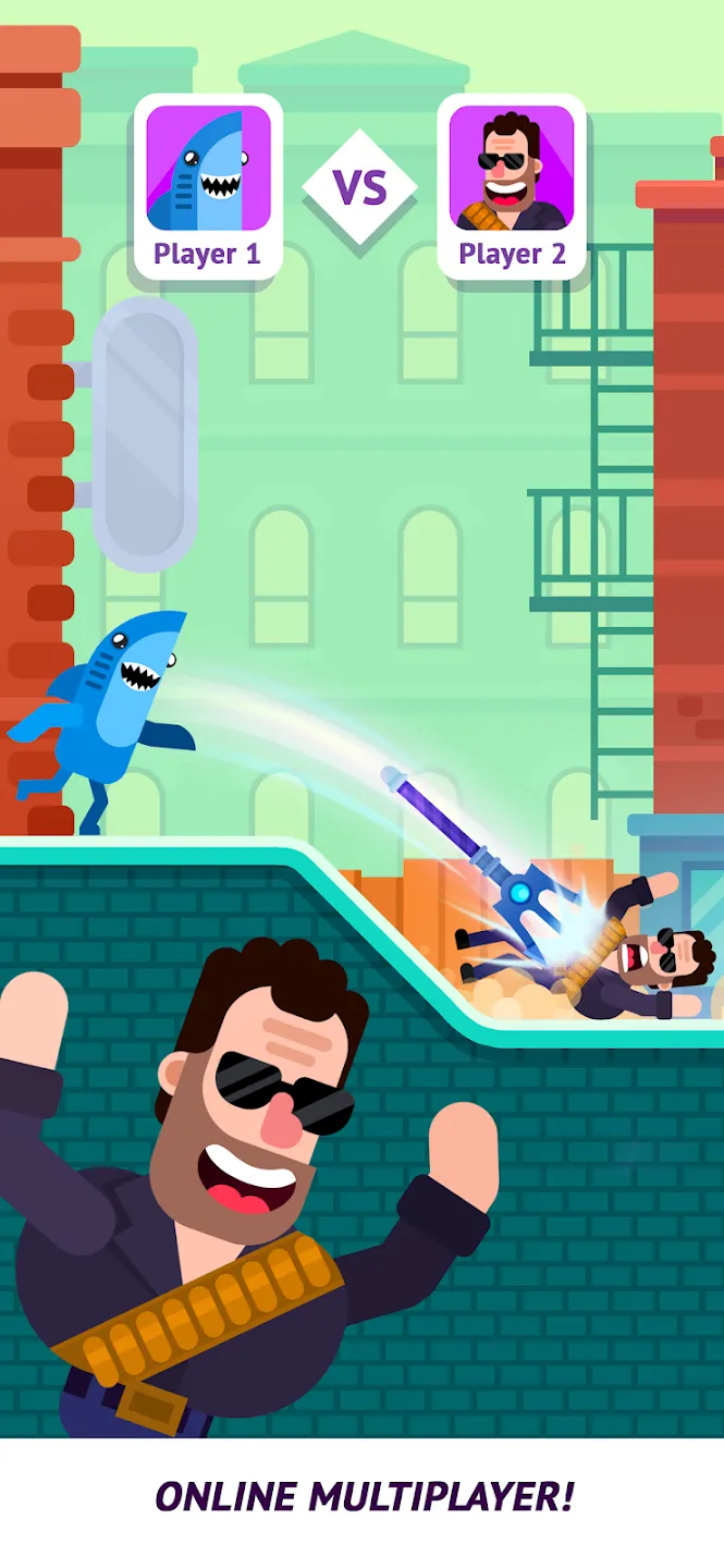 Ultimate Bowmasters v1.1.2 APK Мод (Много денег) Screenshot 2