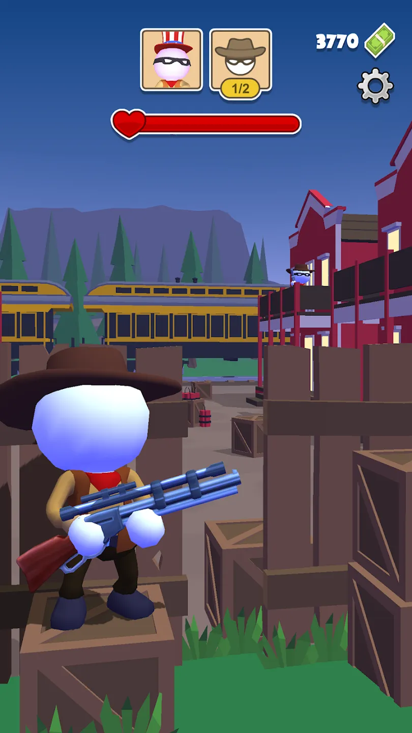 Western Sniper v3.3.8 APK Мод (Много денег) Screenshot 3