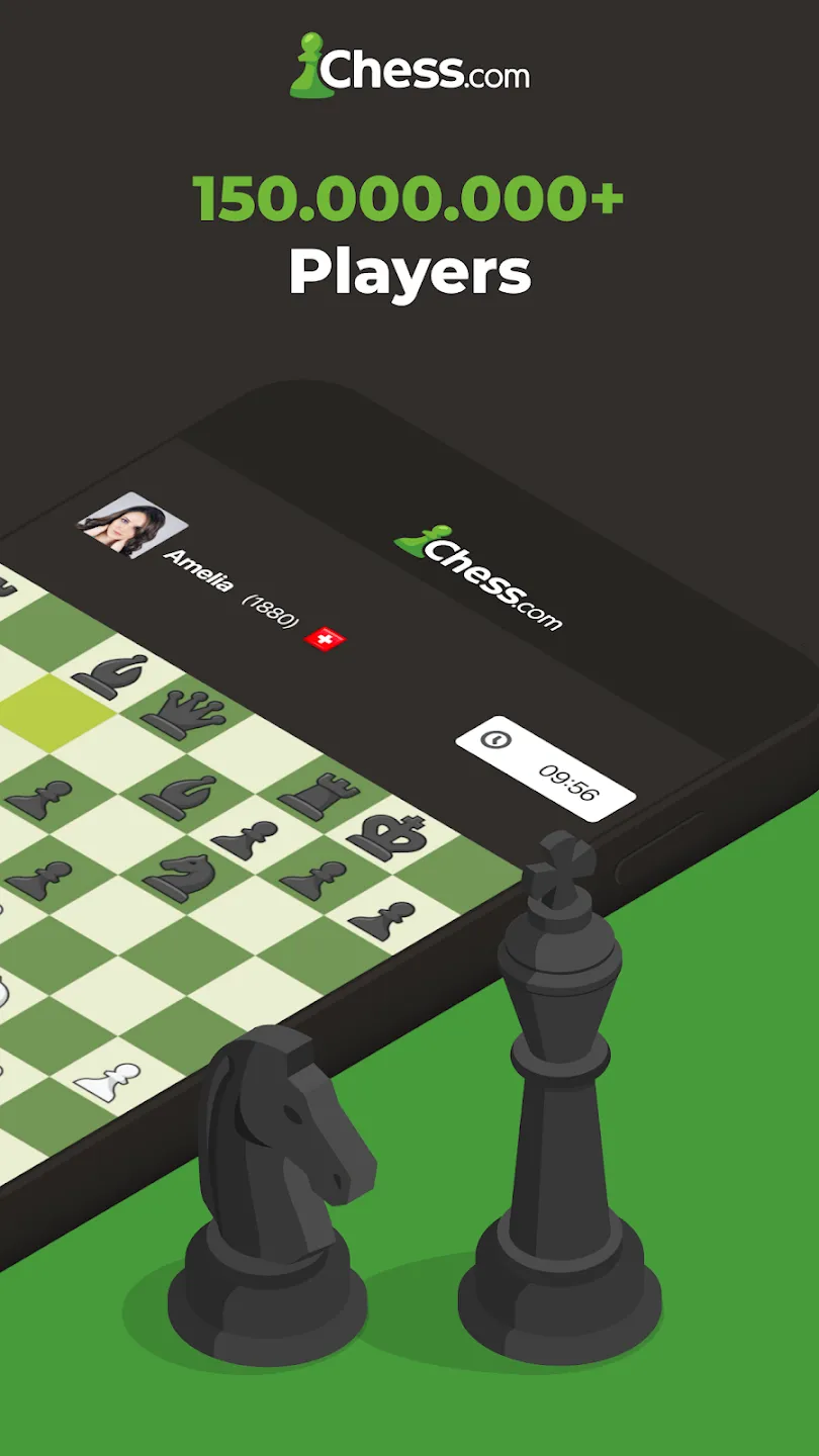 Шахматы · Играйте и учитесь v4.9.40 APK Мод (Всё открыто, Premium) Screenshot 2 Шахматы · Играйте и учитесь v4.9.40 APK Мод (Всё открыто, Premium) Screenshot 2