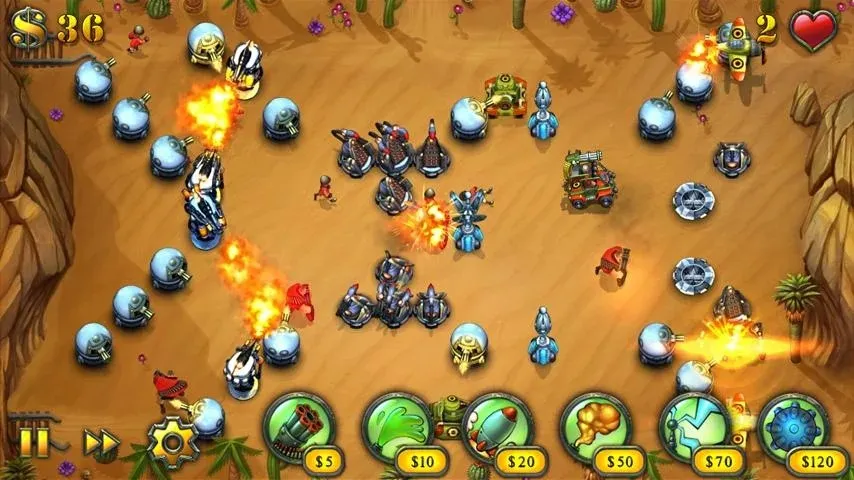 Fieldrunners HD [мод: полная версия] Screenshot 5