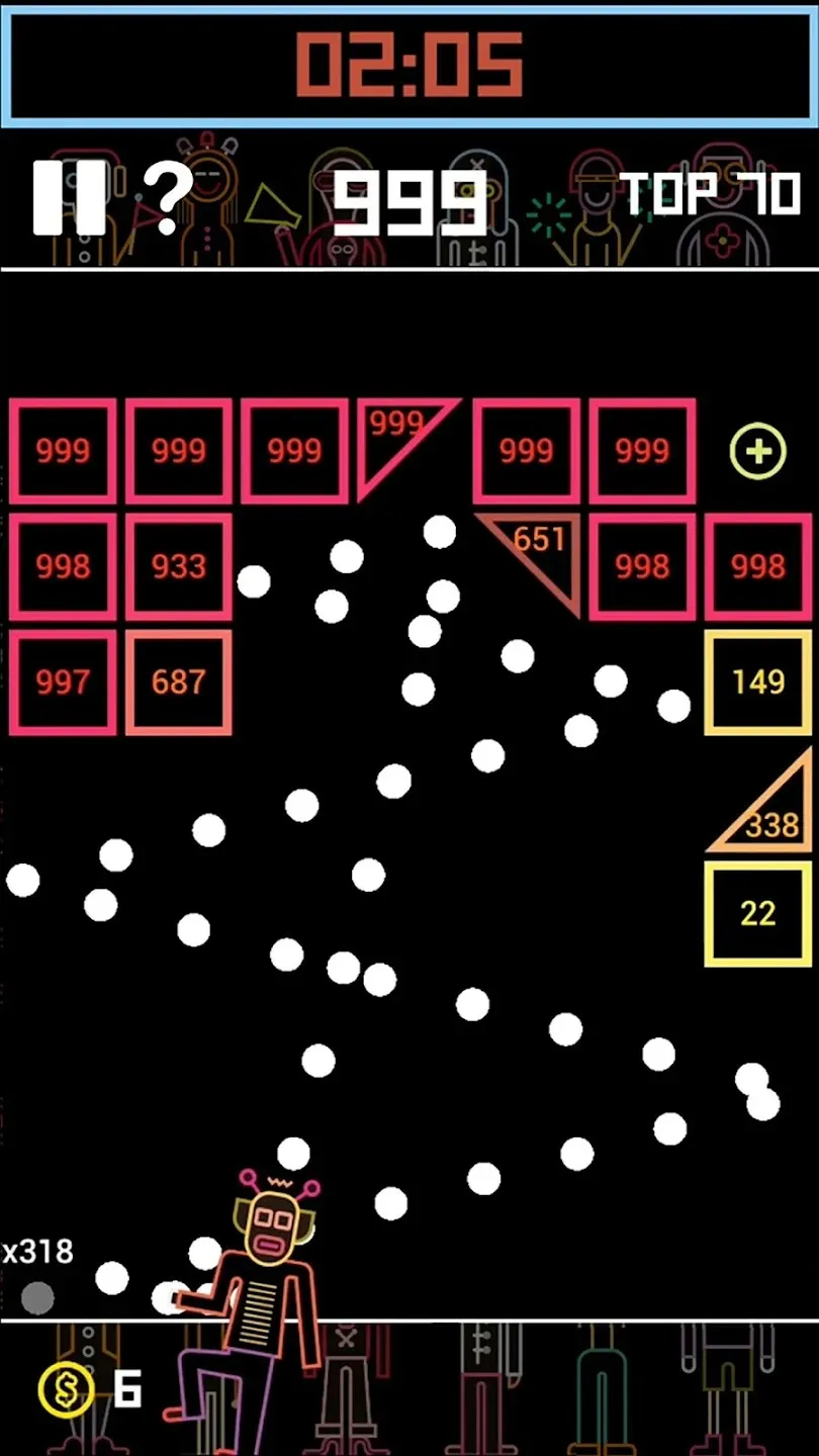 BBTAN by 111% [мод: много денег] Screenshot 3