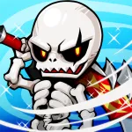 Взломанная IDLE Death Knight Мод (Меню, Множитель урона и атаки) на Андроид