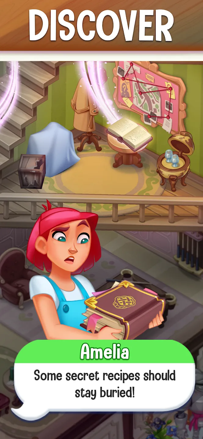 Love & Pies - Merge Mystery v0.75.0 APK Мод (Много бриллиантов) Screenshot 3 Love & Pies - Merge Mystery v0.75.0 APK Мод (Много бриллиантов) Screenshot 3