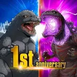 Скачать MOD GODZILLA BATTLE LINE [мод: бесплатные покупки] на Андроид
