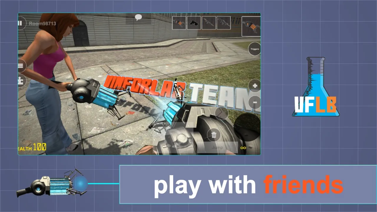 Vmod [мод: режим бога] Screenshot 2