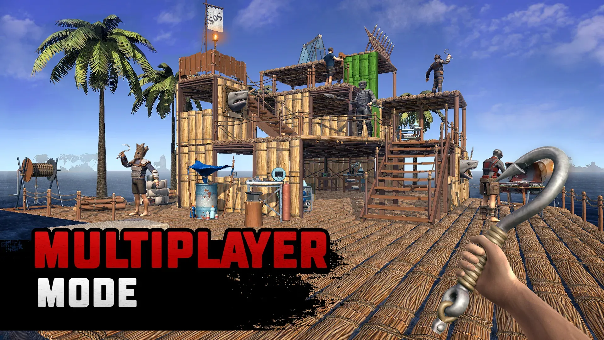Raft® Survival: Мультиплеер v10.9.1 APK Мод (Бесплатные награды) Screenshot 2