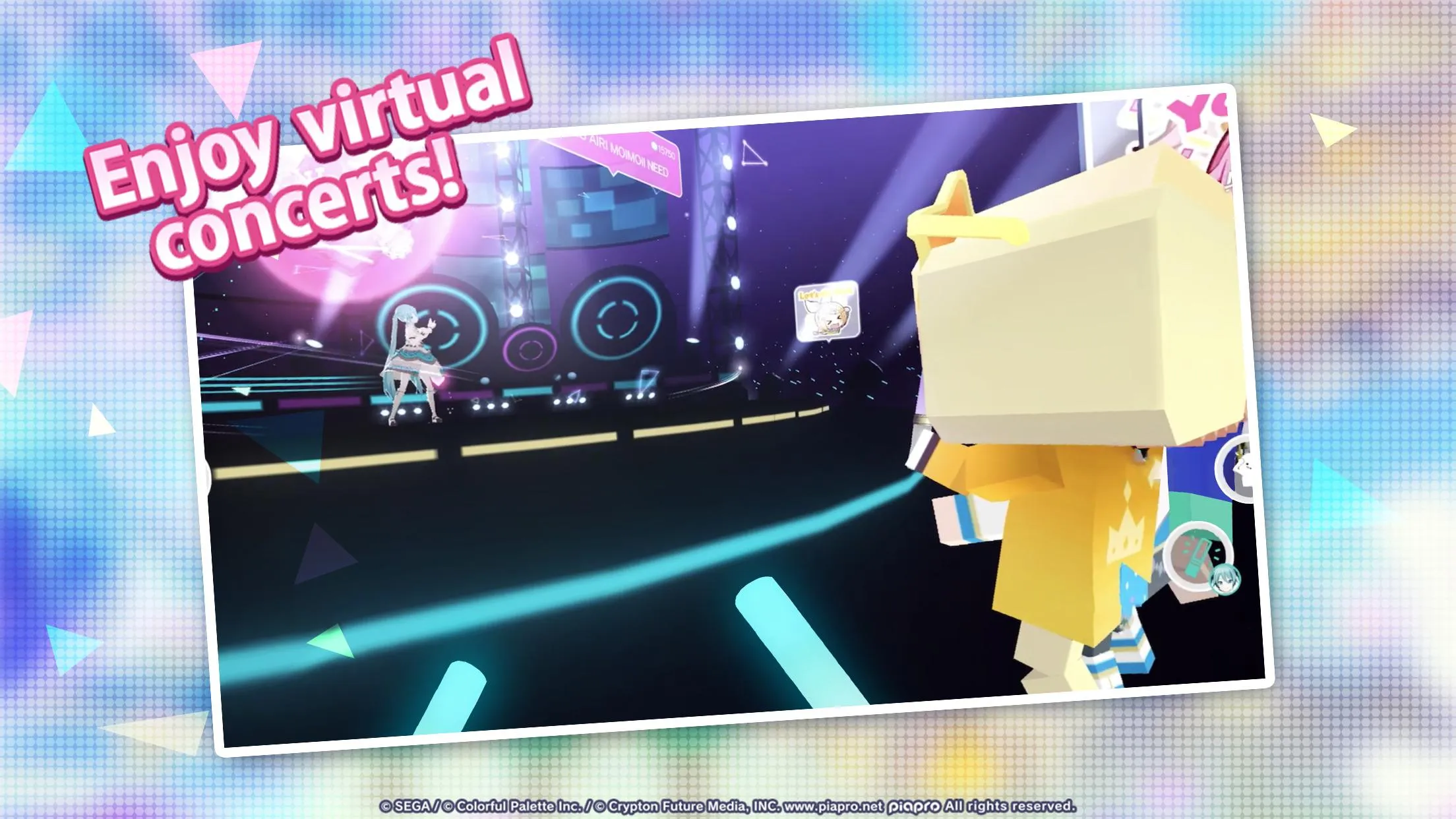 HATSUNE MIKU: COLORFUL STAGE! v5.2.0 APK Мод (Меню, Отличное исполнение, Режим бога) Screenshot 4