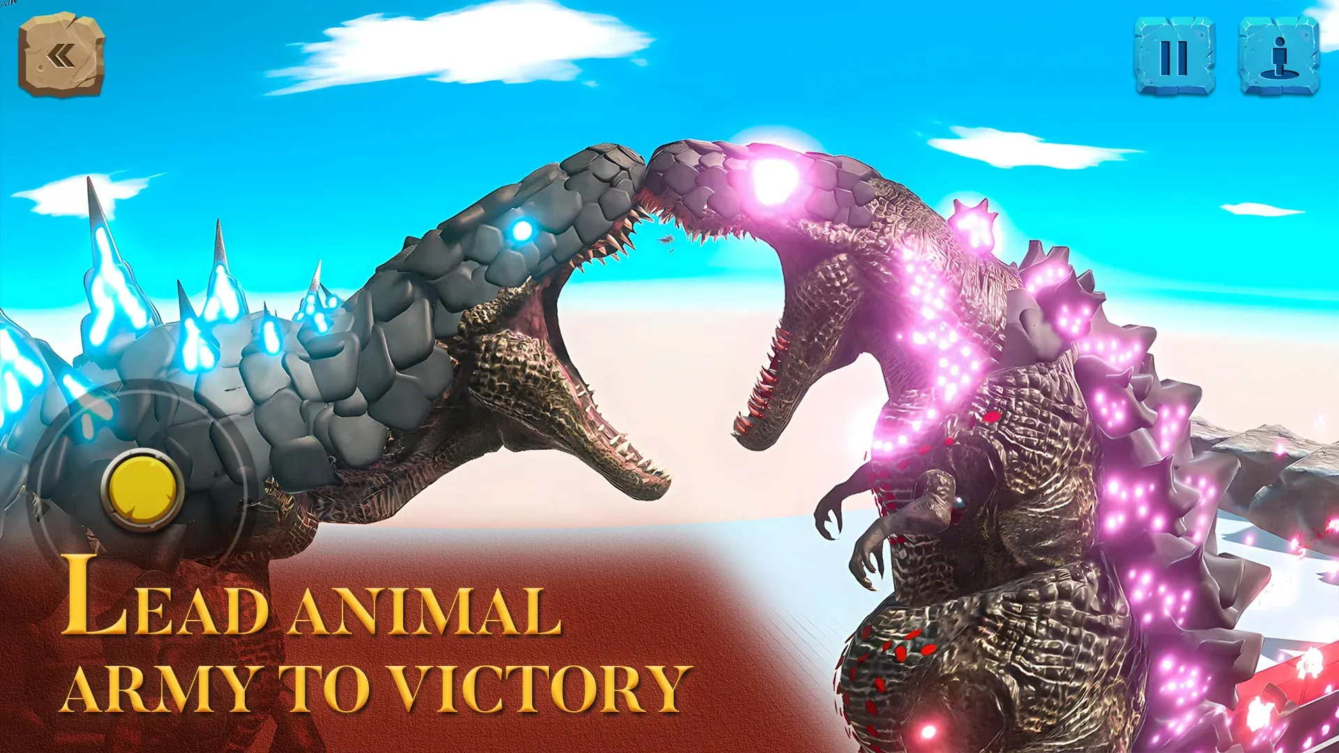 Animal Revolt Battle Simulator v4.1.8 APK Мод (Меню, Много денег и Рун, VIP) Screenshot 1