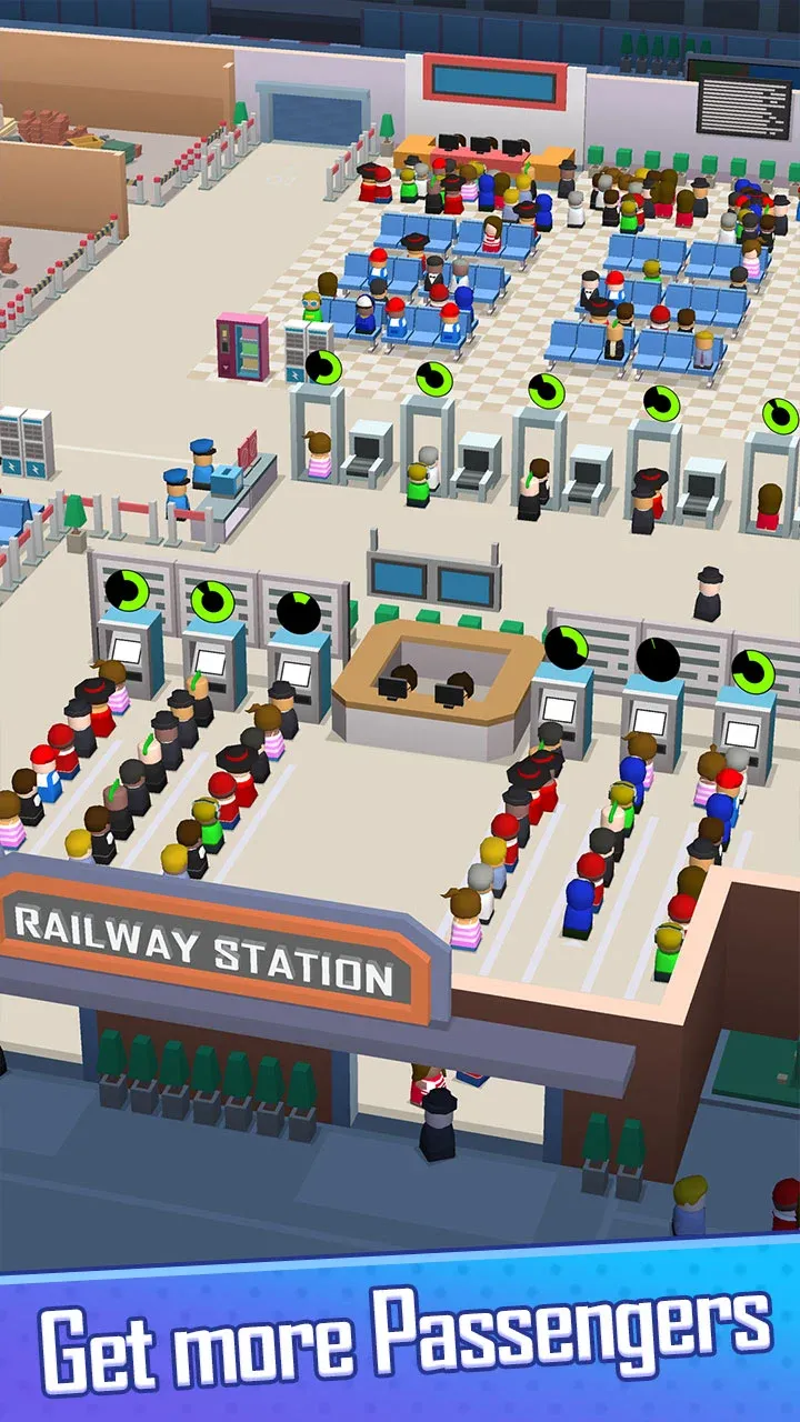 Idle Raiway Tycoon v1.59 APK Мод (Много денег) Screenshot 4 Idle Raiway Tycoon v1.59 APK Мод (Много денег) Screenshot 4