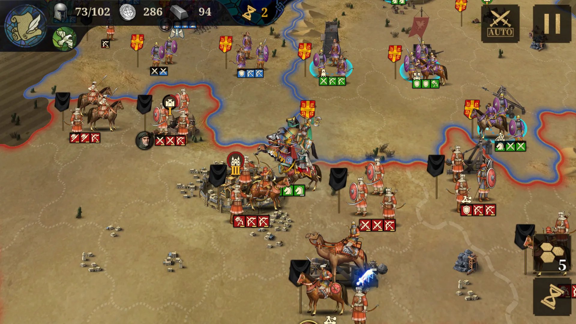 European War 7: Medieval v3.3.6 APK Мод (Много медалей) Screenshot 3