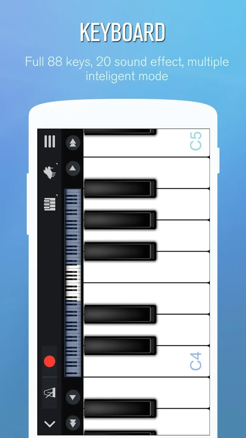 Perfect Piano v7.9.7 APK Мод (Всё открыто, Premium) Screenshot 1 Perfect Piano v7.9.7 APK Мод (Всё открыто, Premium) Screenshot 1