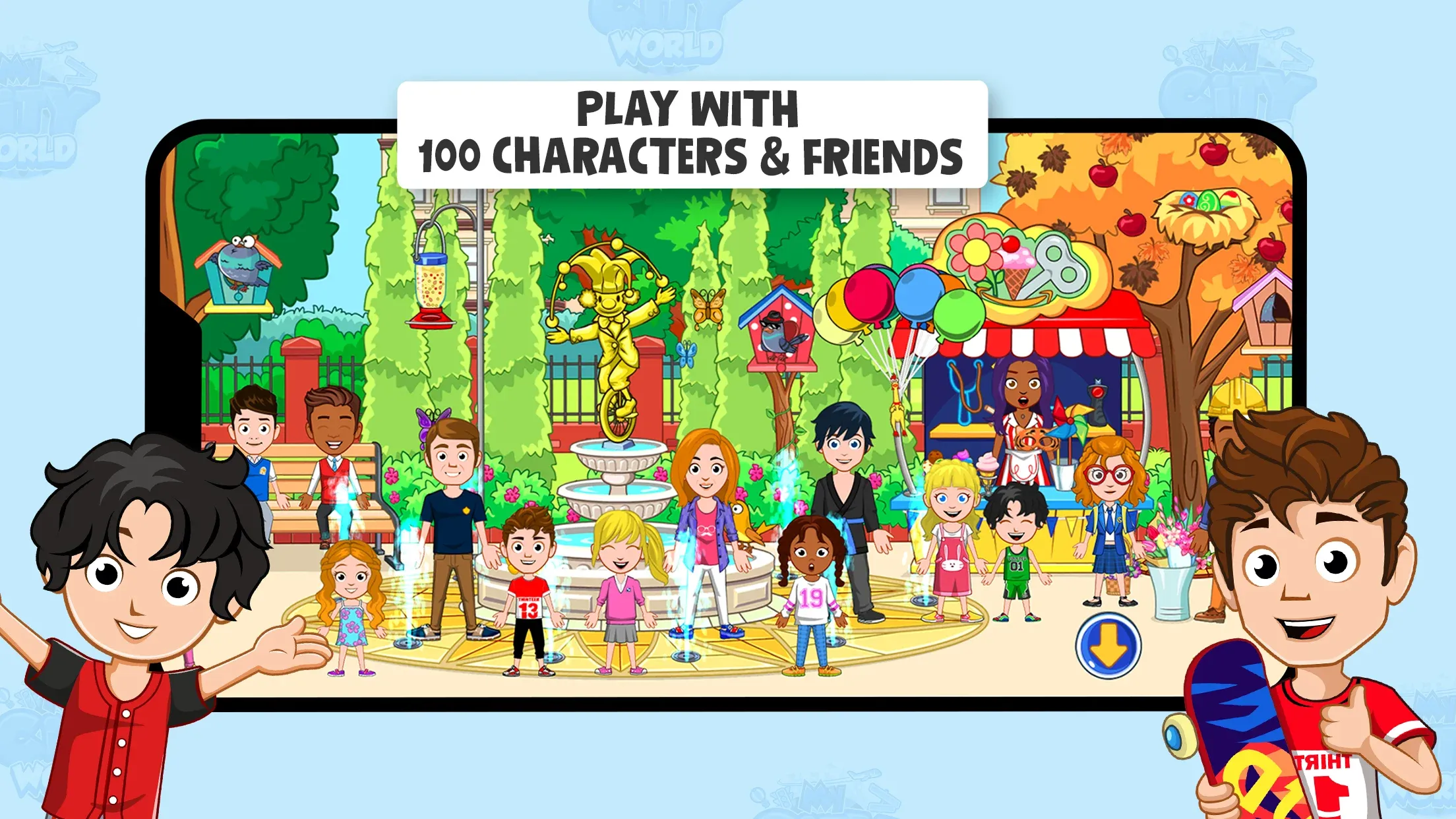 My Town Мир - Mегагород v1.76.0 APK Мод (Всё открыто) Screenshot 5