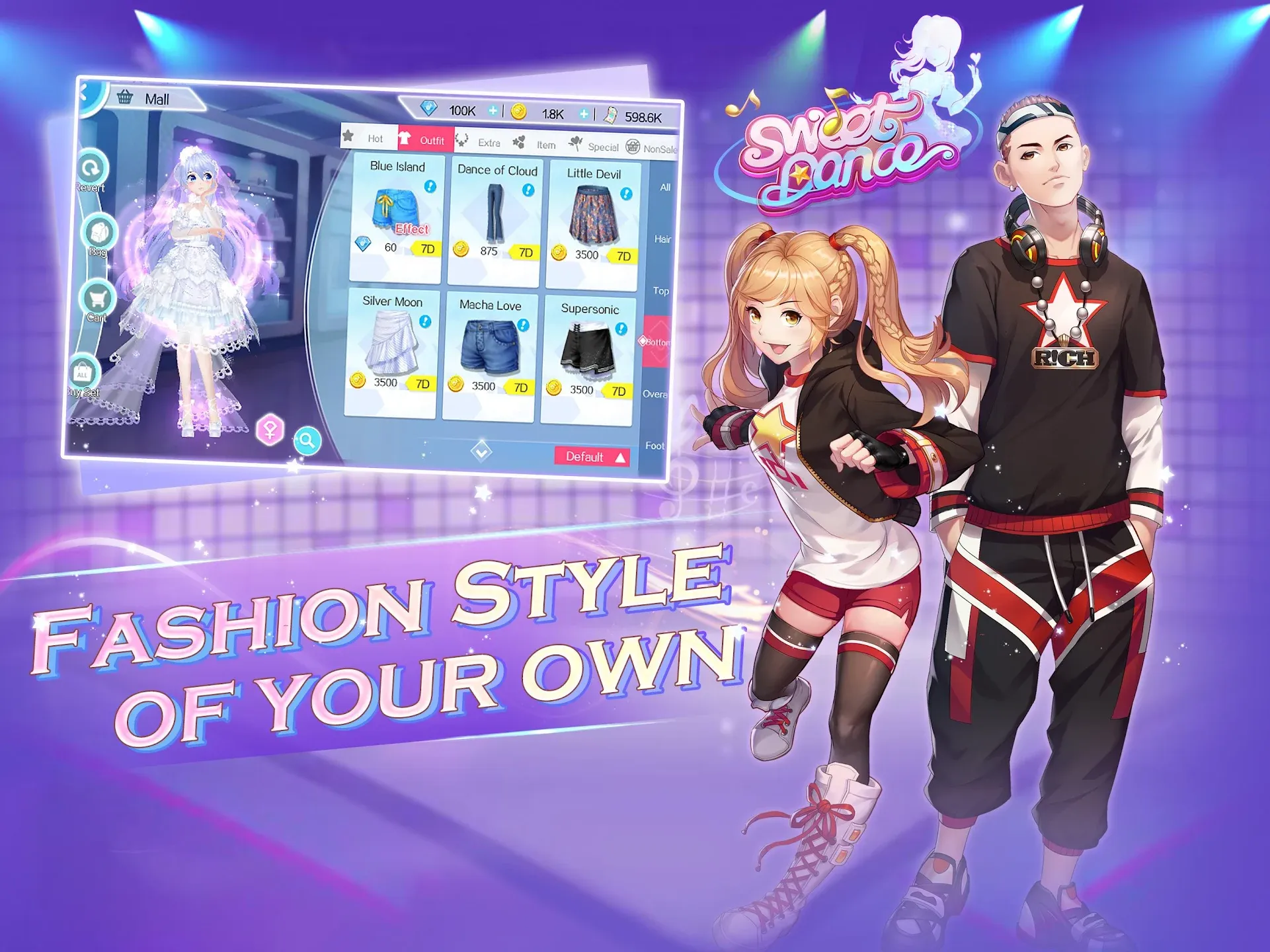 Sweet Dance v21.1 APK Мод (Меню) Screenshot 5