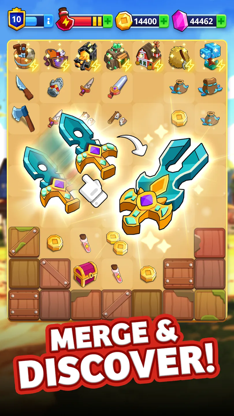 Medieval Merge v1.110.0 APK Мод (Много денег) Screenshot 4 Medieval Merge v1.110.0 APK Мод (Много денег) Screenshot 4