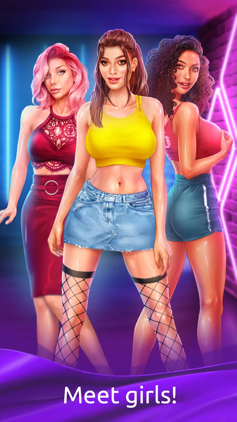 Girls & City: игра в бутылочку v1.5.1 APK Мод (Много денег) Screenshot 1 Girls & City: игра в бутылочку v1.5.1 APK Мод (Много денег) Screenshot 1