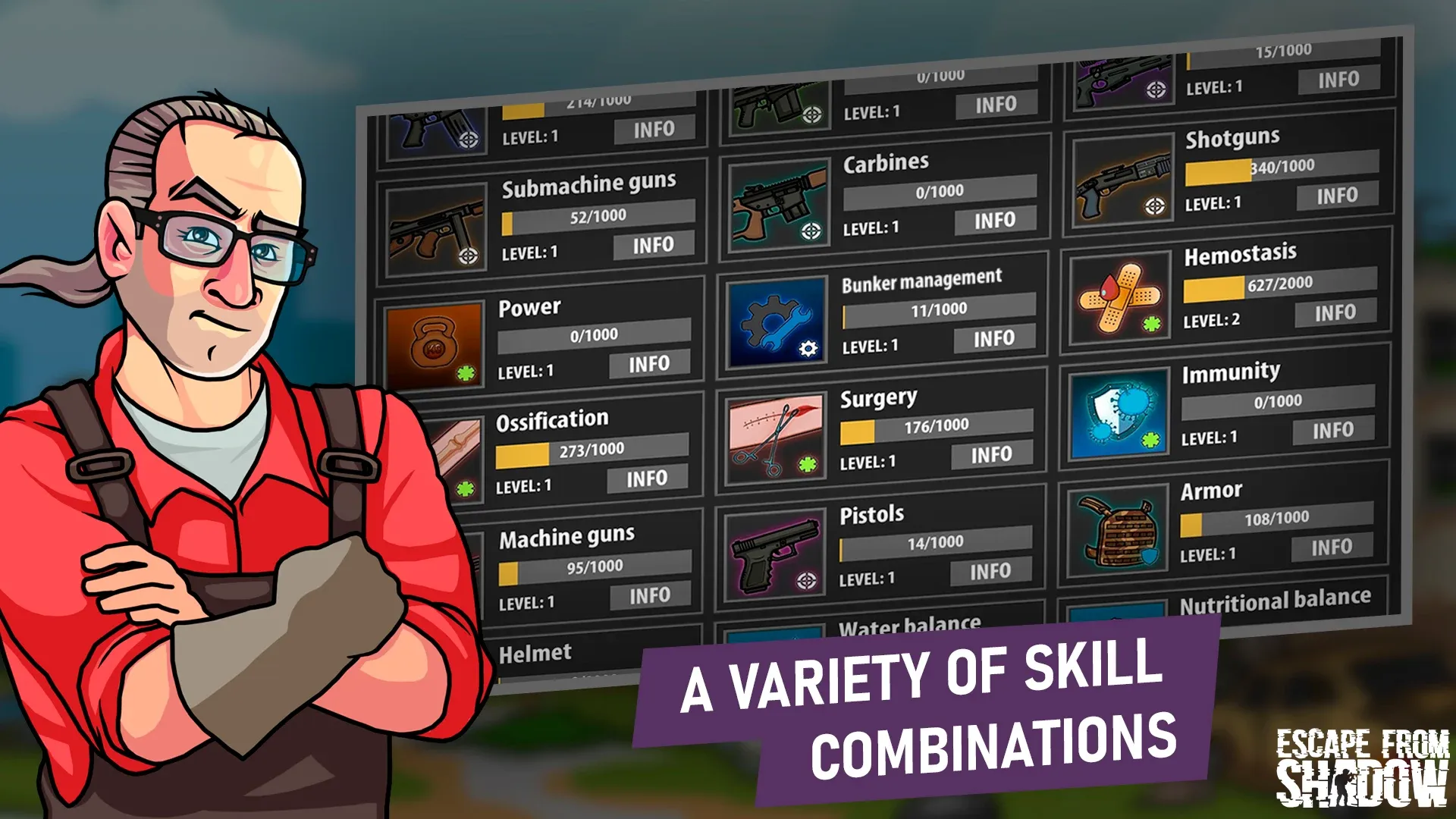 Escape from Shadow v1.428 APK Мод (Много денег) Screenshot 2