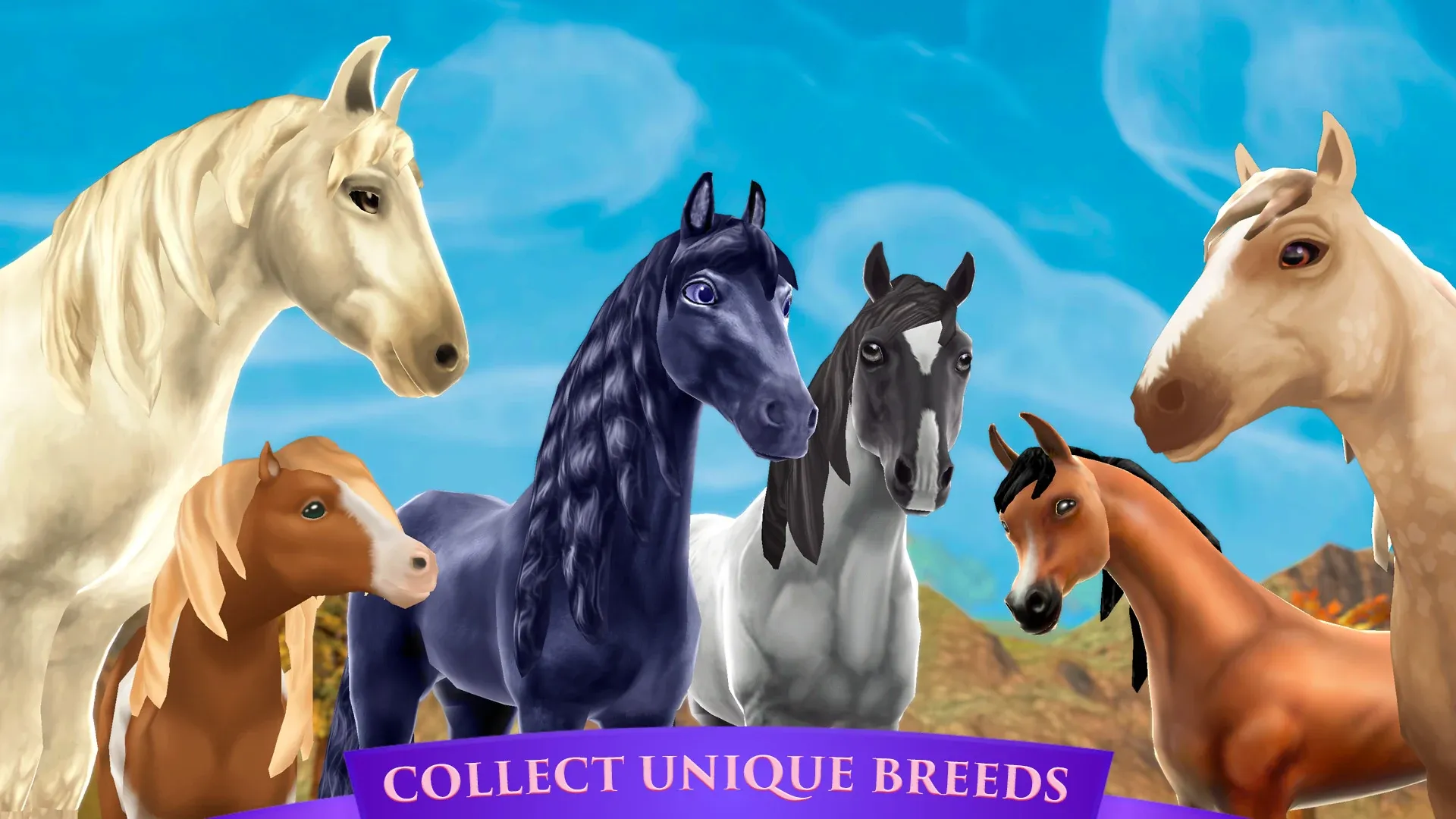Horse Riding Tales: Дикий пони v1507 APK Мод (Всё открыто) Screenshot 1