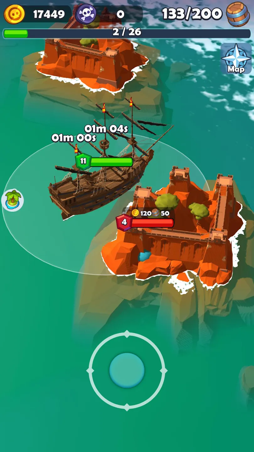 Pirate Raid v1.51.10 APK Мод (Много денег) Screenshot 3 Pirate Raid v1.51.10 APK Мод (Много денег) Screenshot 3