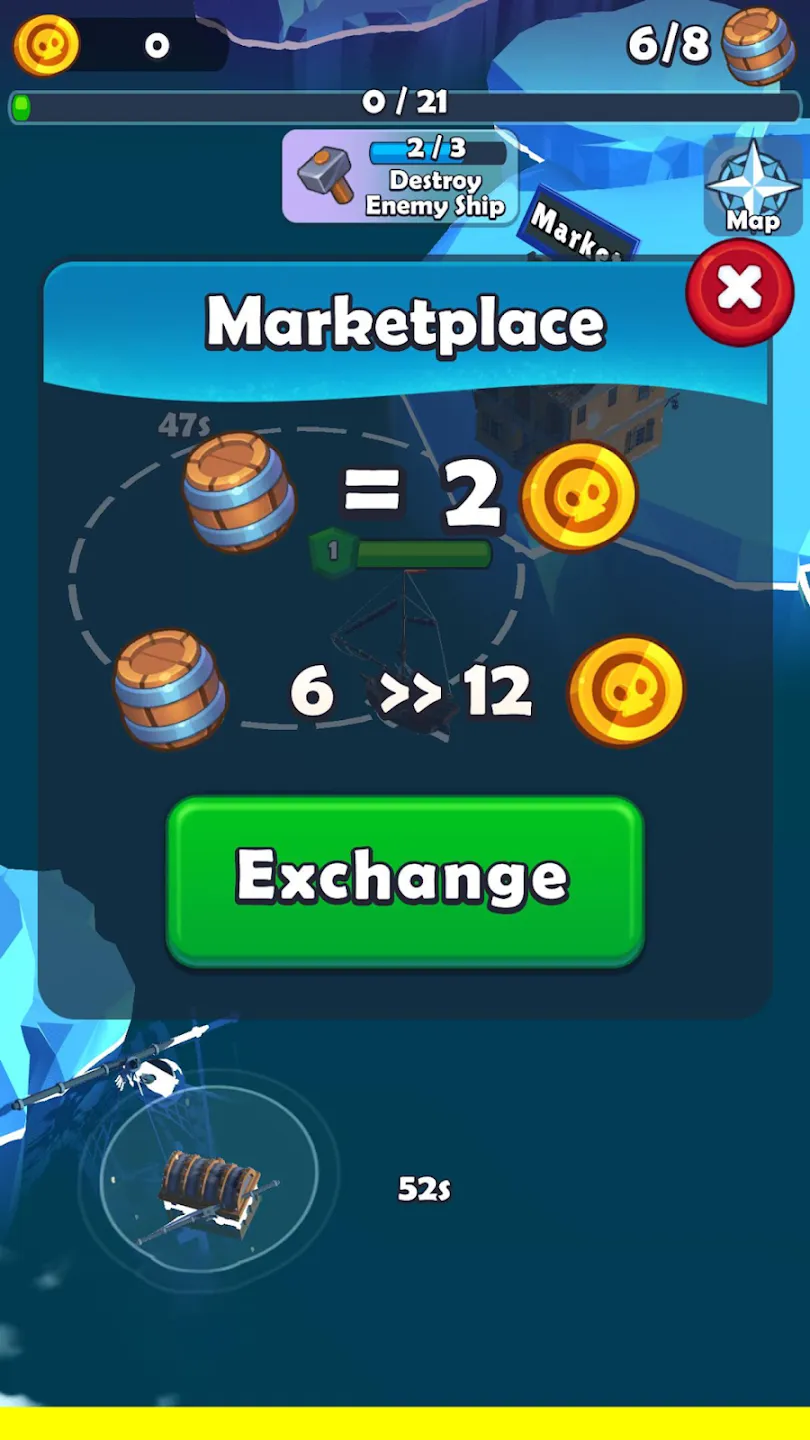 Pirate Raid v1.51.10 APK Мод (Много денег) Screenshot 4 Pirate Raid v1.51.10 APK Мод (Много денег) Screenshot 4
