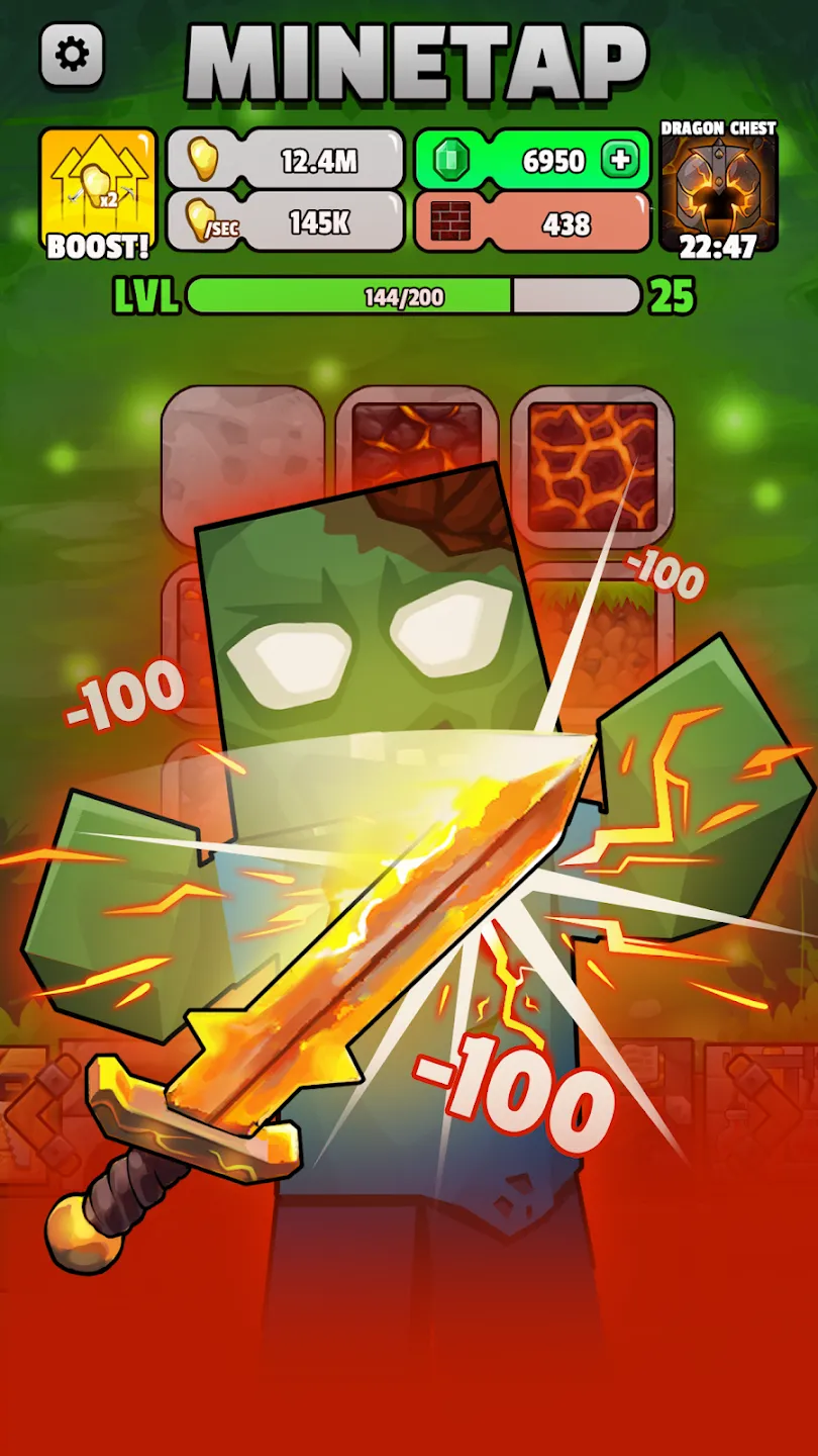 Minetap – Merge кликер v3.8.16 APK Мод (Много денег) Screenshot 5