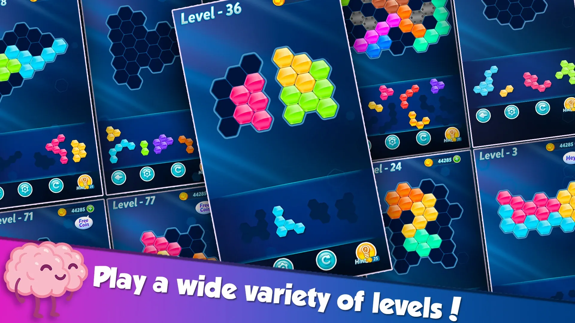 Block! Hexa Puzzle v2604.0.8 APK Мод (Авто победа) Screenshot 2 Block! Hexa Puzzle v2604.0.8 APK Мод (Авто победа) Screenshot 2