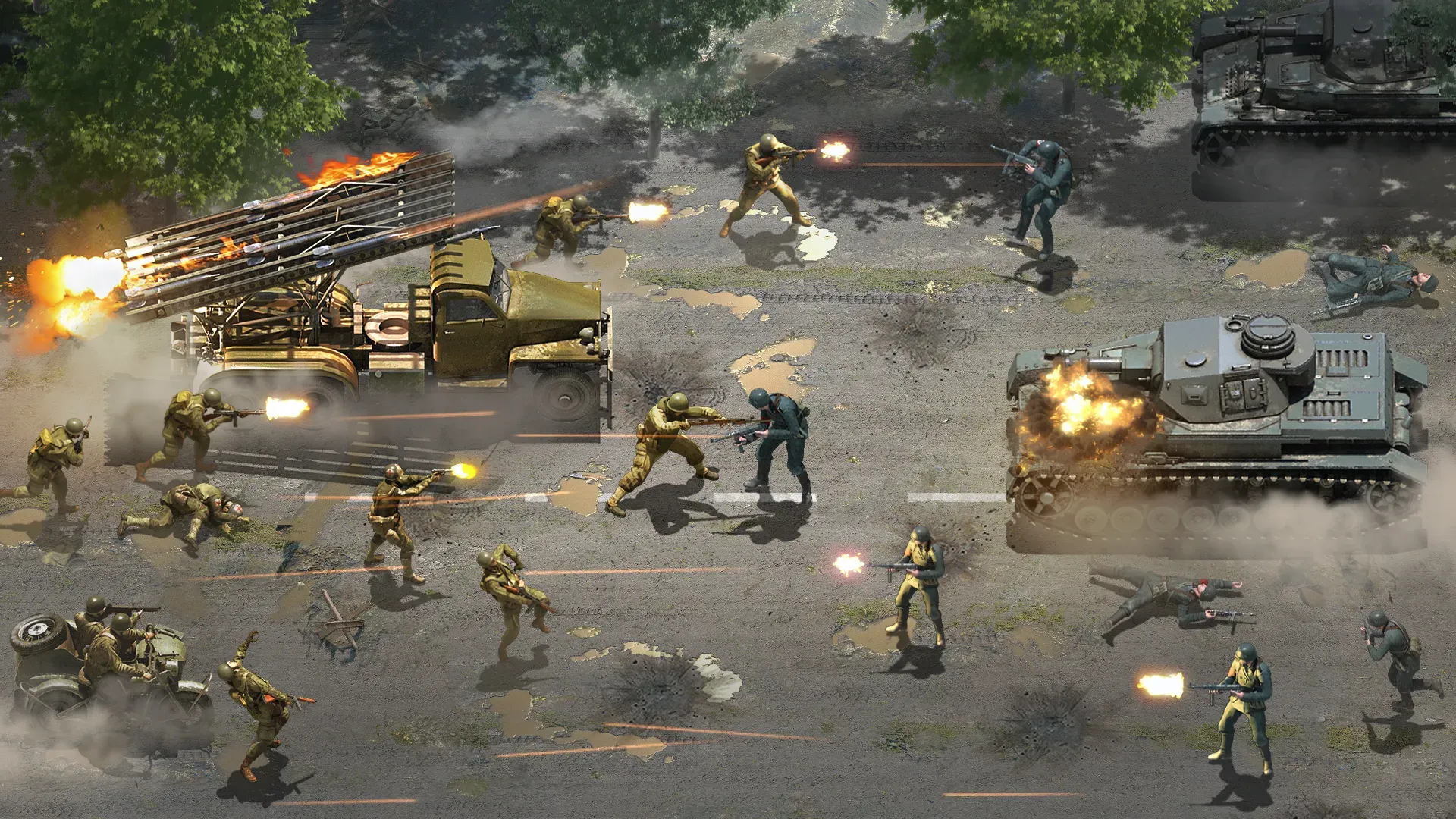 Heroes of War v2.12.74 APK Screenshot 1