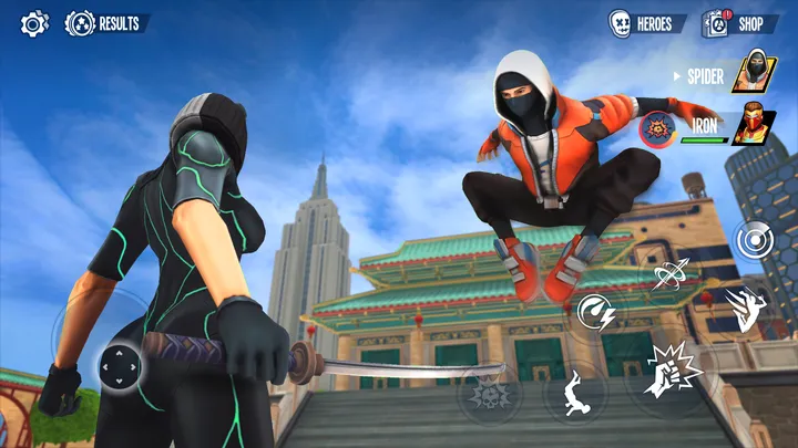 Spider Fighter 3 v3.48.5 APK Мод (Много денег) Screenshot 3 Spider Fighter 3 v3.48.5 APK Мод (Много денег) Screenshot 3