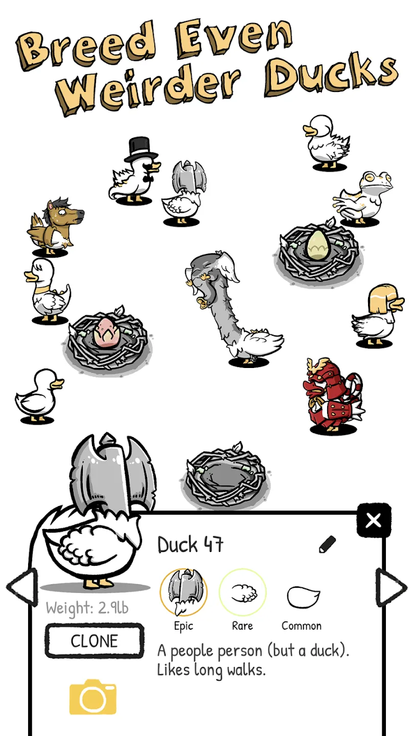Clusterduck v2.6 APK Мод (Бесплатные улучшения) Screenshot 2 Clusterduck v2.6 APK Мод (Бесплатные улучшения) Screenshot 2