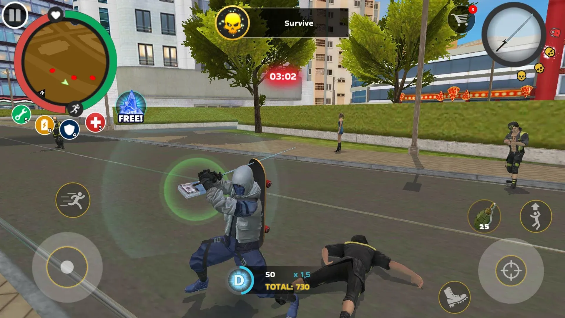 Rope Hero: Mafia City Wars v1.9.0 APK Мод (Много денег) Screenshot 1 Rope Hero: Mafia City Wars v1.9.0 APK Мод (Много денег) Screenshot 1