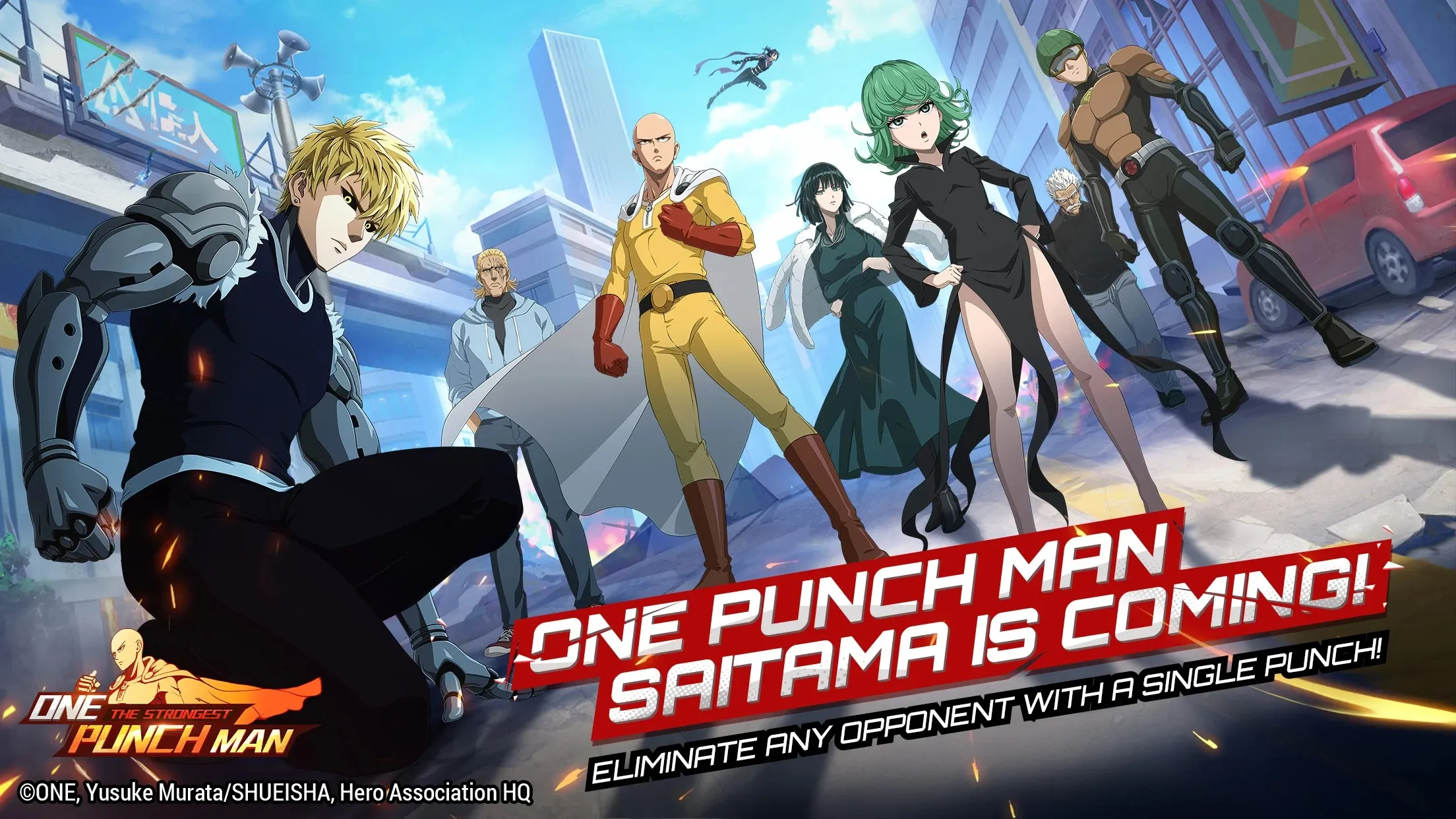 One Punch Man - The Strongest [мод: без рекламы] Screenshot 1