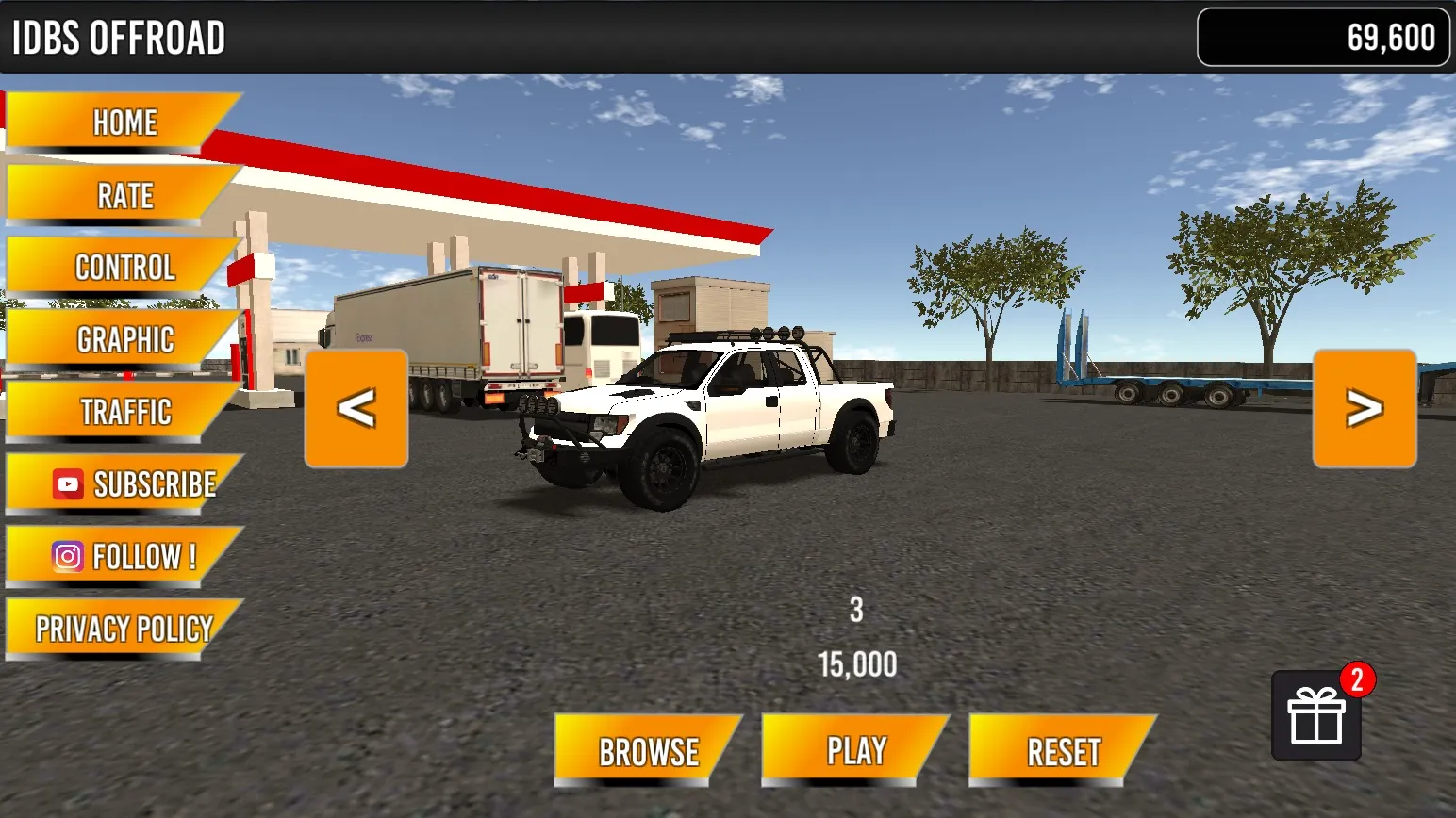 IDBS Offroad Simulator [мод: много денег] Screenshot 3