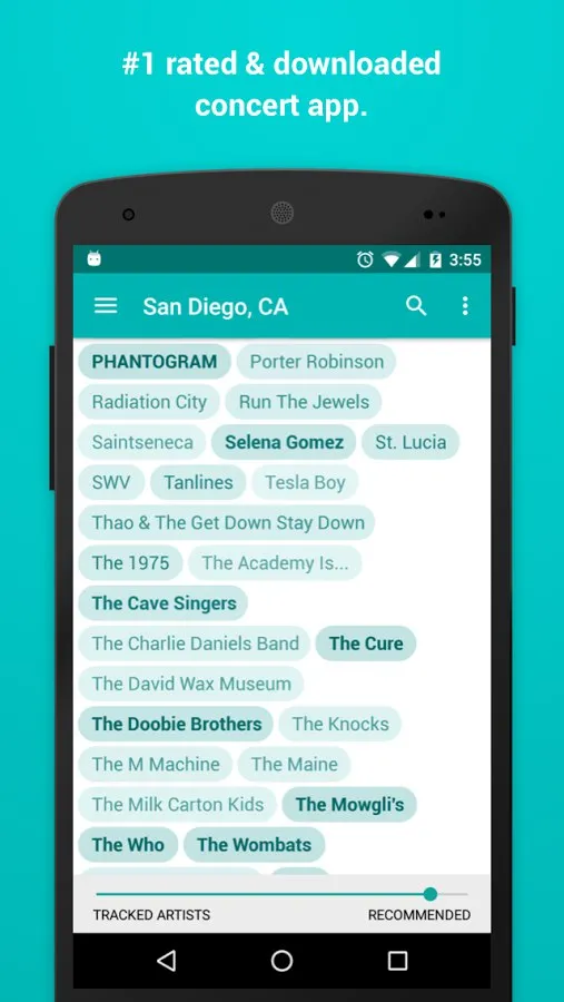 Bandsintown Concerts Screenshot 2