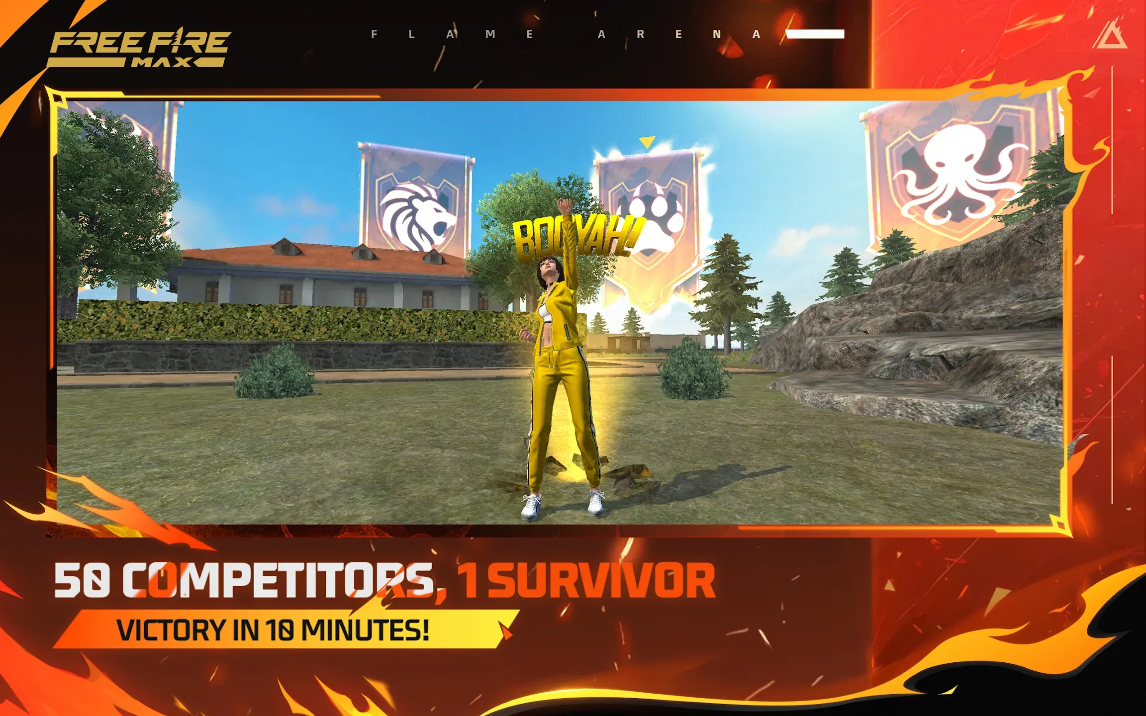 Free Fire MAX v2.124.1 APK Мод (Мега Меню, WallHack, Auto Headshot, Menu Mod) Screenshot 2 Free Fire MAX v2.124.1 APK Мод (Мега Меню, WallHack, Auto Headshot, Menu Mod) Screenshot 2