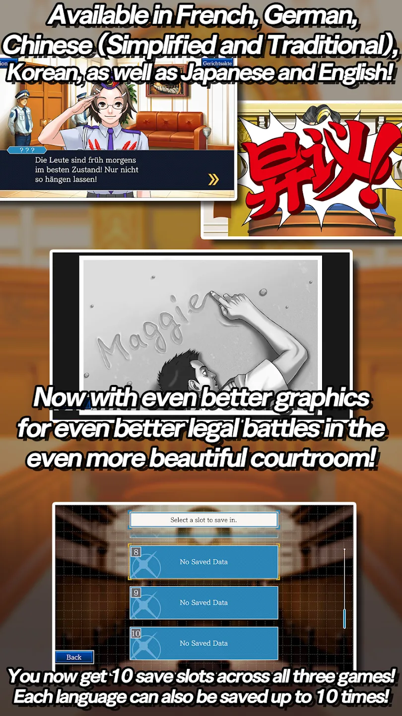Ace Attorney Trilogy v1.00.03 APK Мод (Полная версия) Screenshot 4